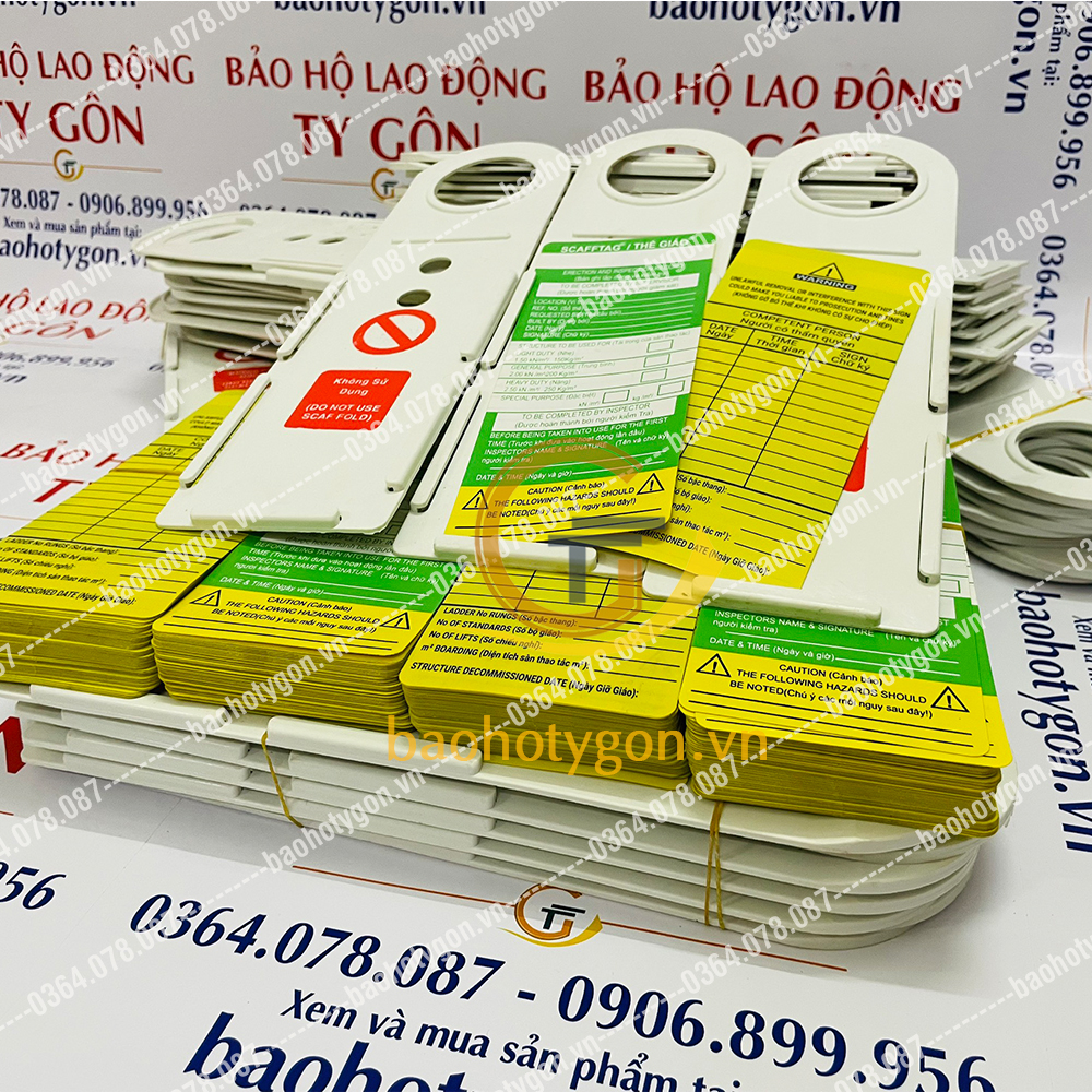 Thẻ treo giàn giáo
