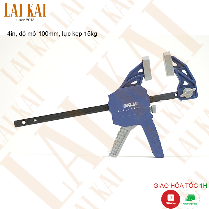 [HCM]Kẹp nhanh mini mở 100mm