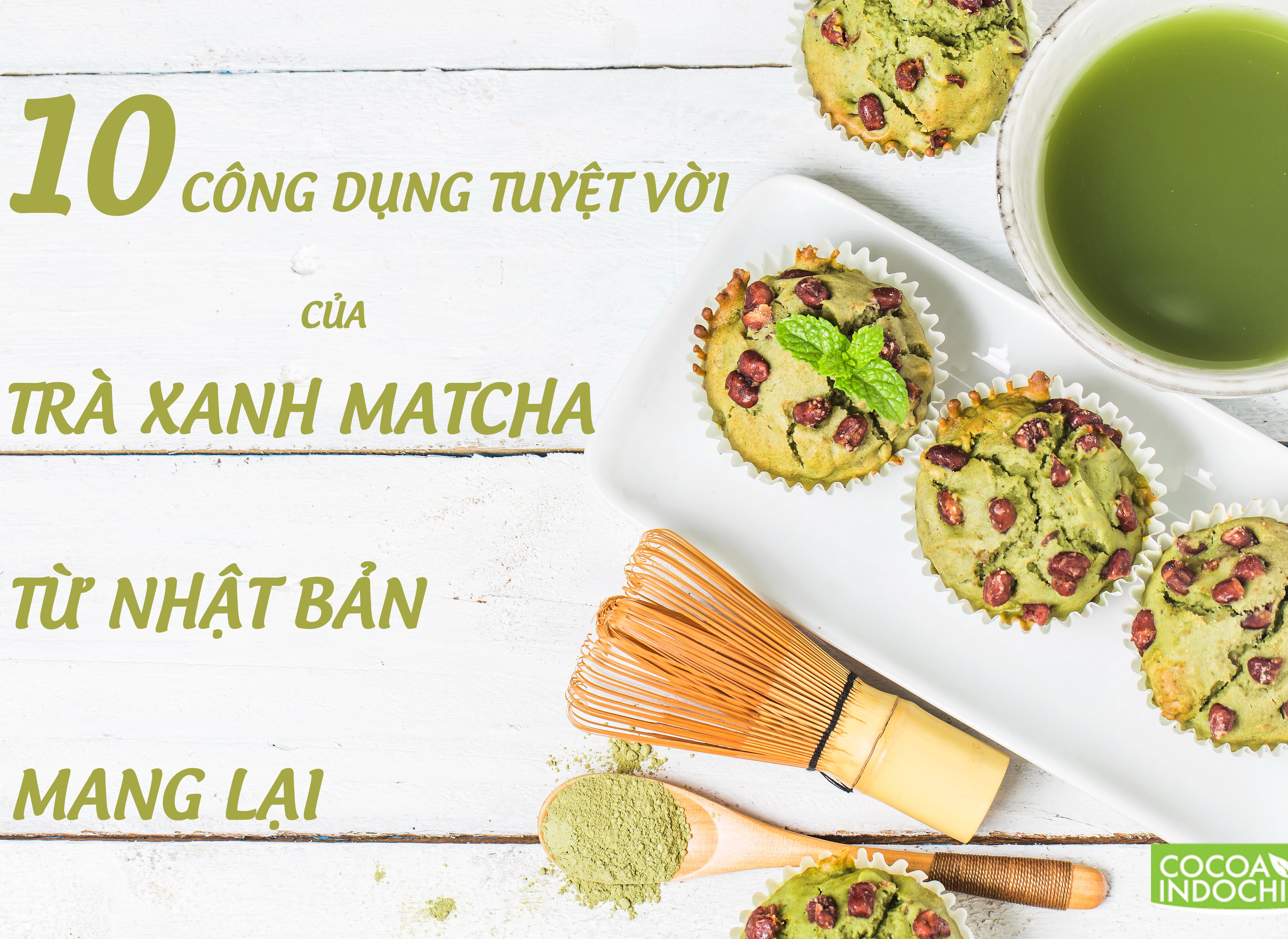 BỘT TRÀ XANH MATCHA NHẬT BẢN - 10G X 10 GÓI