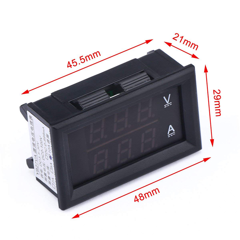 %E3%80%90New%20design%E3%80%910.28%20Inch%20LED%20DC0-100V%2010A%20Digital%20voltmeter%20Ammeter%202in1%20Multimeter%2012V/24V%20Voltage%20Amperage%20Meter%20Volt%20Amp%20Gauge%20Panel%20-%20Image%206