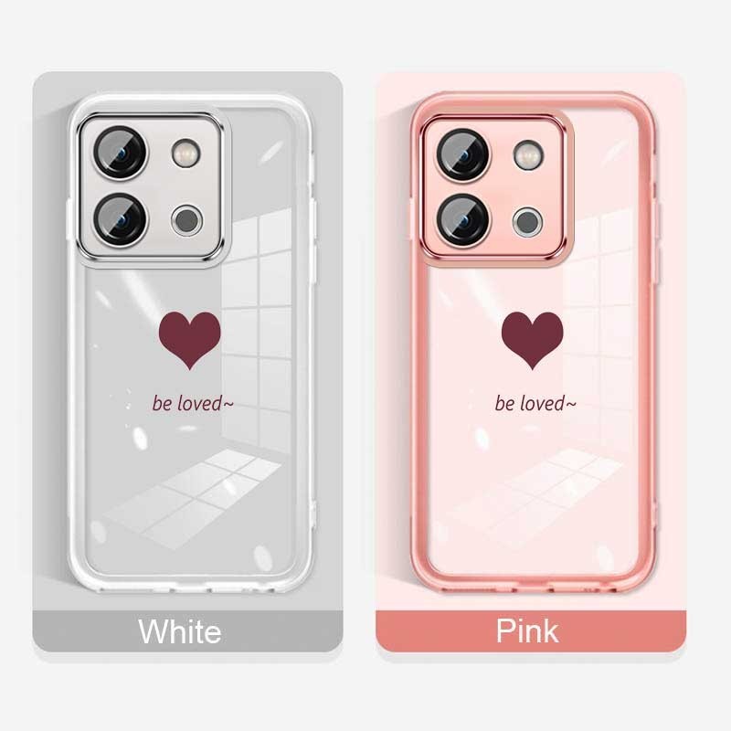 Vivo Y28 Y18 Y18s VivoY28 Luxury Cute Love Heart Casing Clear Candy Silicon Case Camera Protector Back TPU Soft Case Cover. 