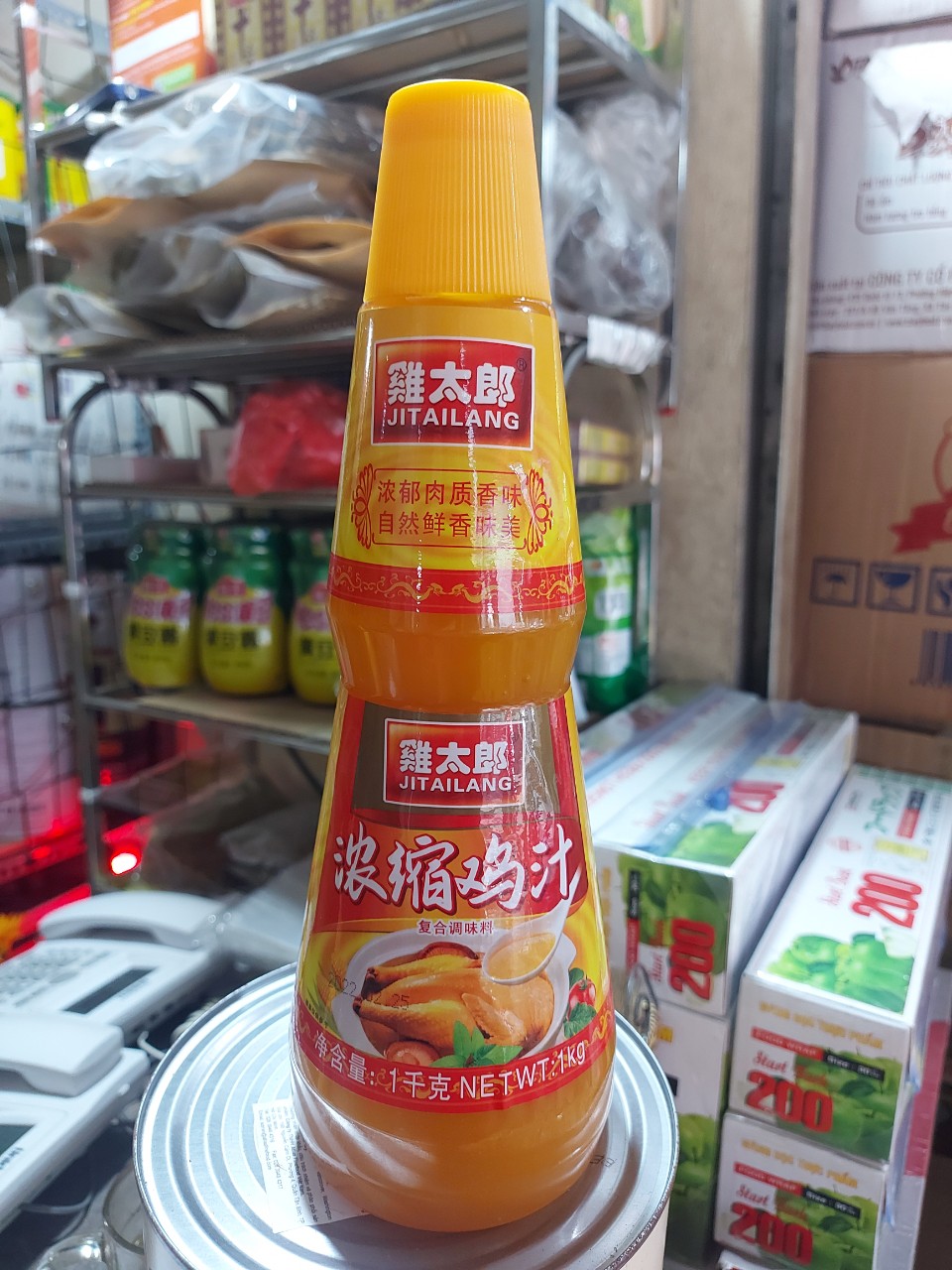 Nước Cốt Thịt Gà Thượng Hạng Chai 580ml