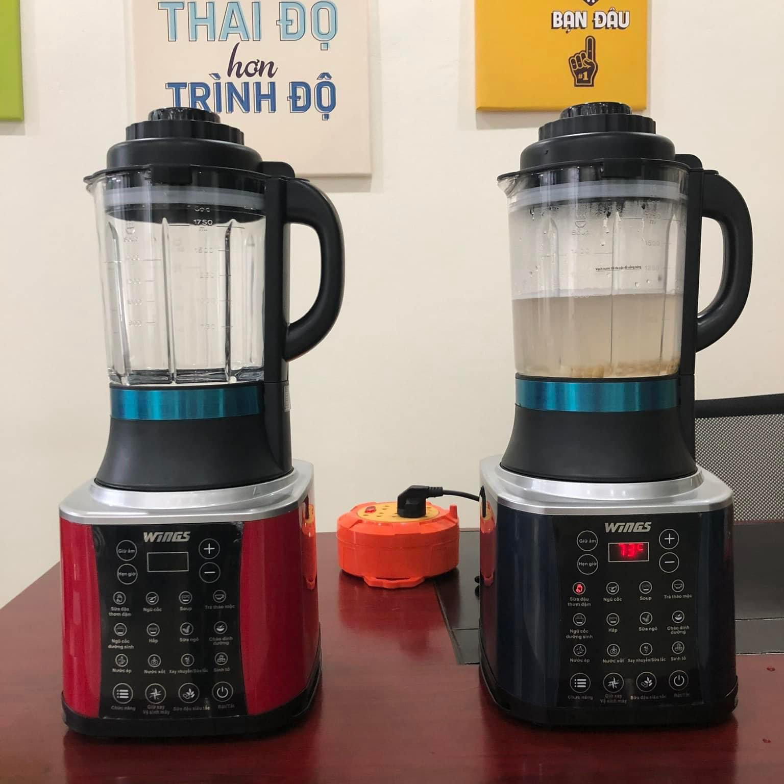 [TẶNG BÌNH THỦY TINH - BH 12 THÁNG] Máy Làm Sữa Hạt MegaHouse - Dung tích 1750ml - 9 Chế Độ Chức Nấu - Máy làm sữa hạt - Máy xay sinh tố - Hàng chính hãng