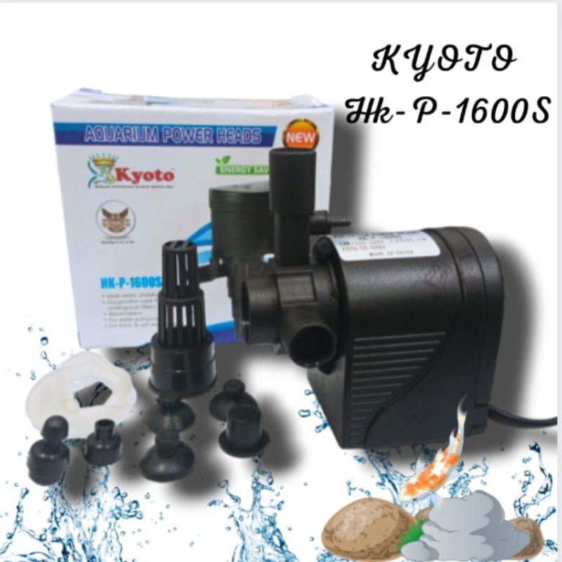 Pompa aquarium kolam kecil KYOTO HK P 1600S Submersible pump
