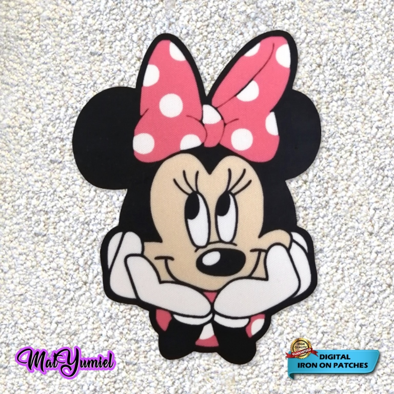  Minnie Mouse Iron On Patches