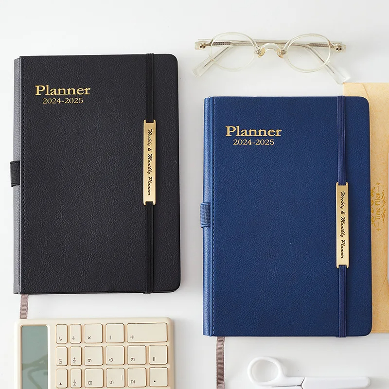 Agenda Notebook Weekly Calendar A5 Planner Journal Notebook Office Diary