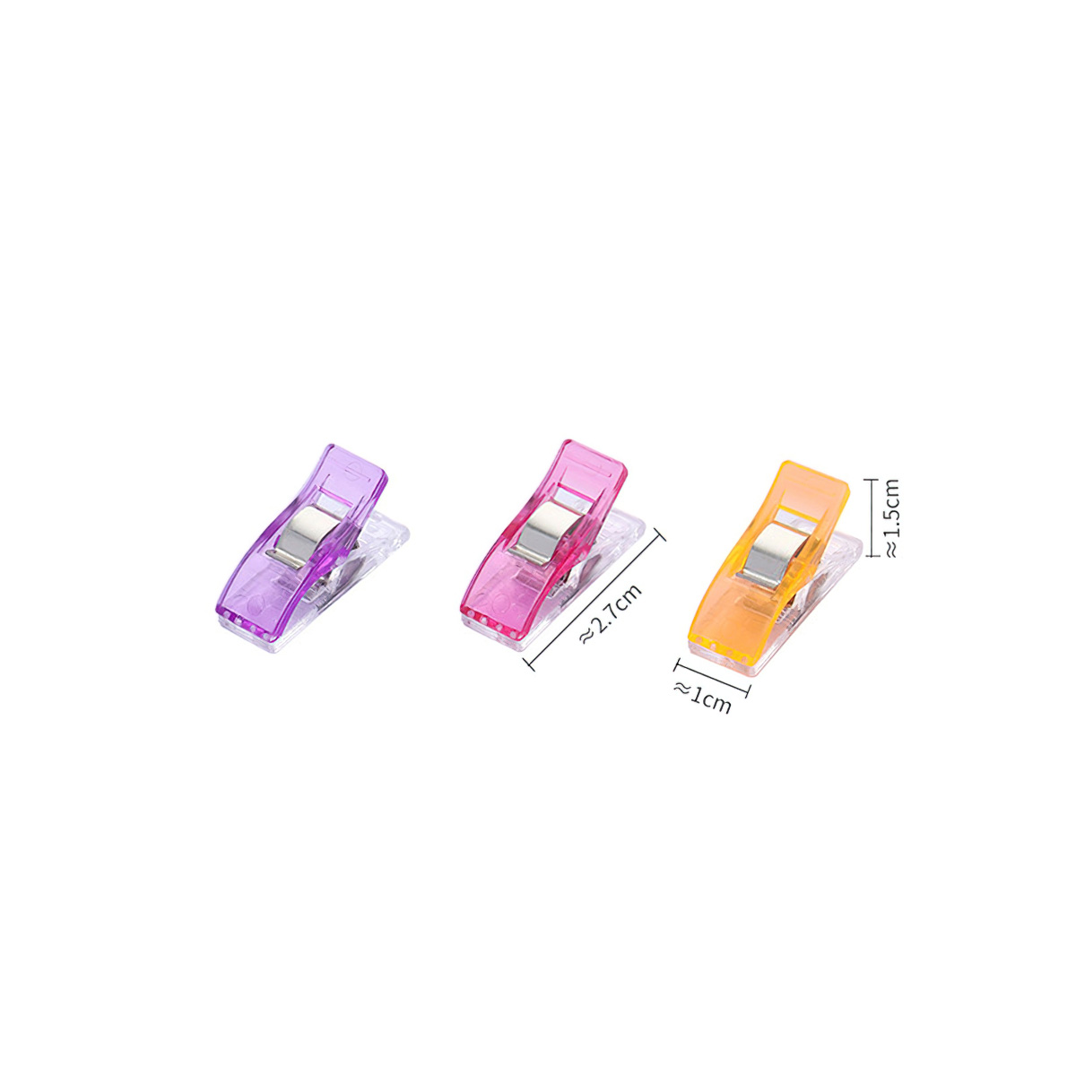 10 cái kẹp vải bằng nhựa để kẹp cố định vải GA625