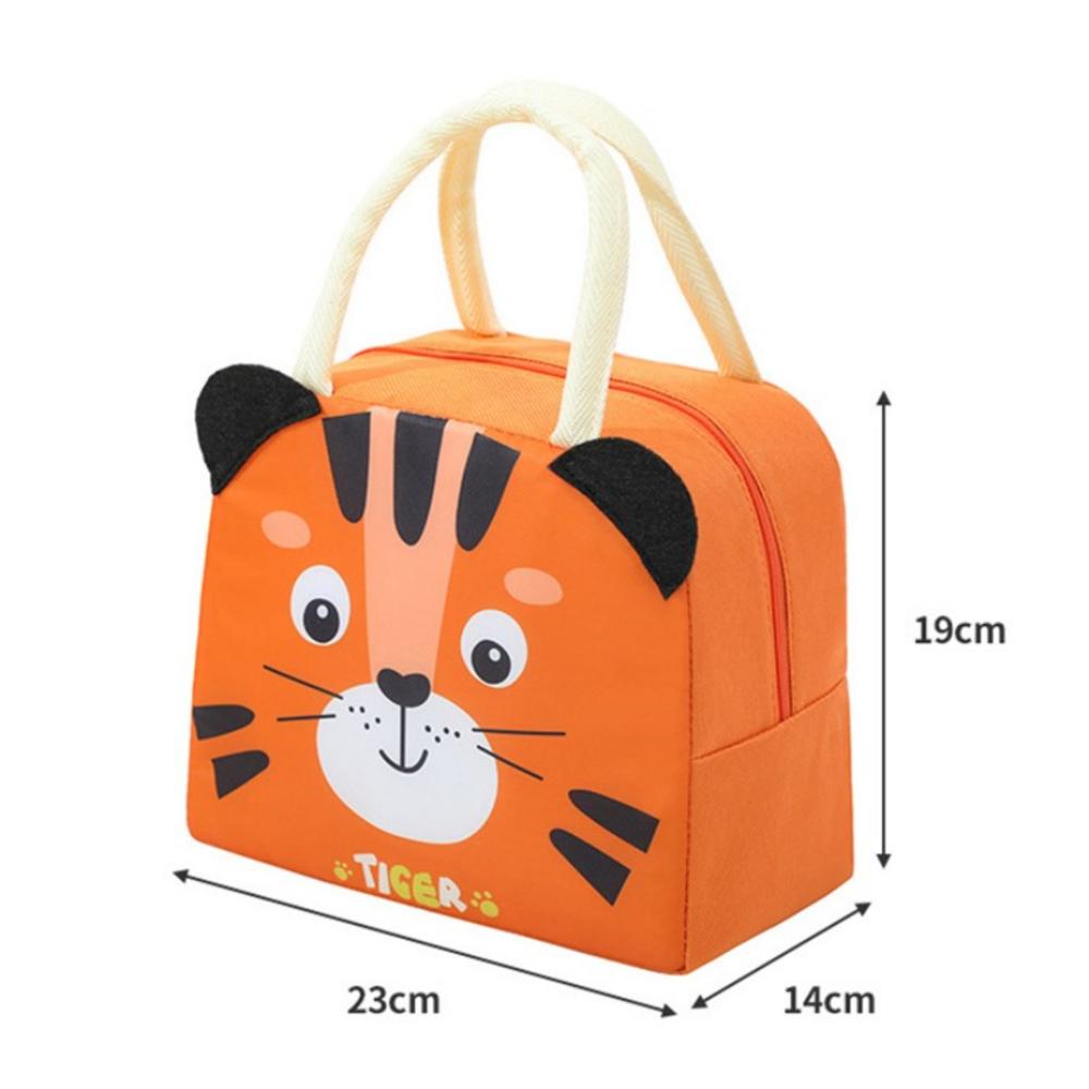 3D Cartoon Heat Insulated Thermal Lunch Box Bag Portable Waterproof Food Container School Bento Storage Travel Tote Bags. 