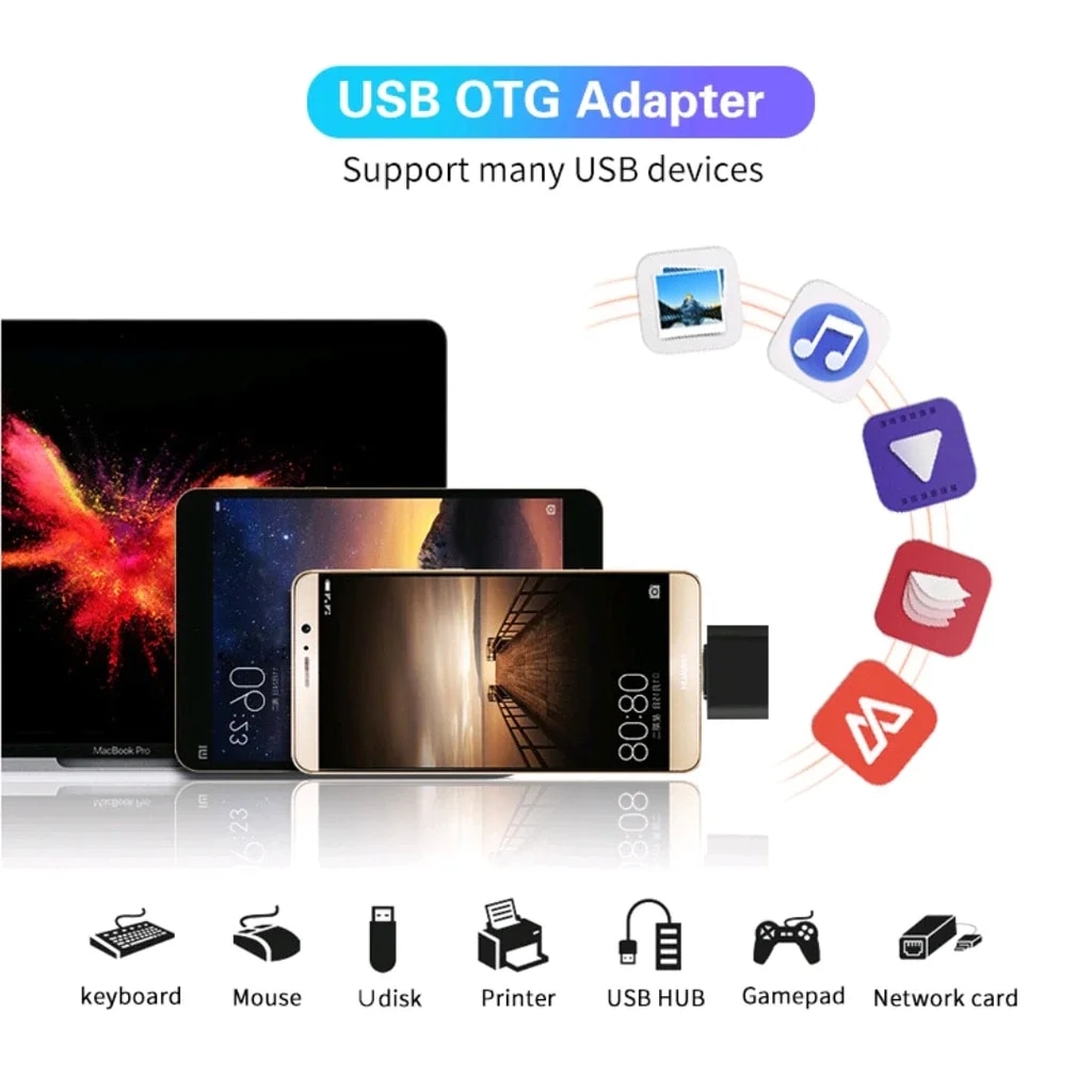 Mini Otg Adapter Aweisuan High Quality Universal USB Type C Adapter Mini OTG Micro USB ...