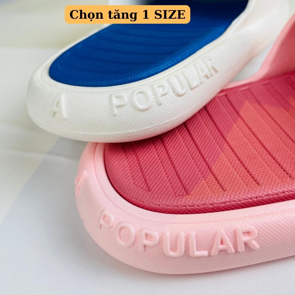 Dép quai ngang Ulzzang Gấu PoPuLar