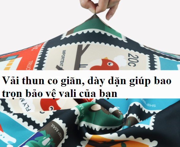 Vỏ bọc vali du lịch chống chầy xước