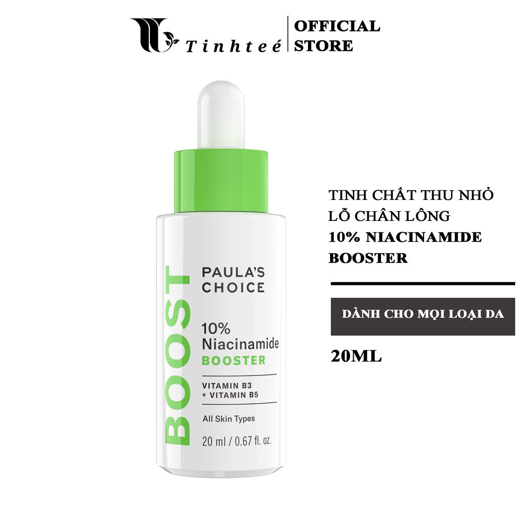 Tinh chất giúp thu nhỏ lỗ chân lông và sáng da Paula’s Choice 10% Niacinamide Booster