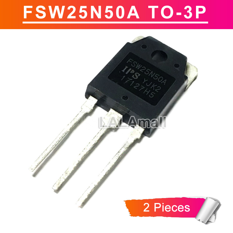 2pcs FSW25N50A TO-3P 25N50 TO3P 500V/25A N-channel Power MOSFET ...