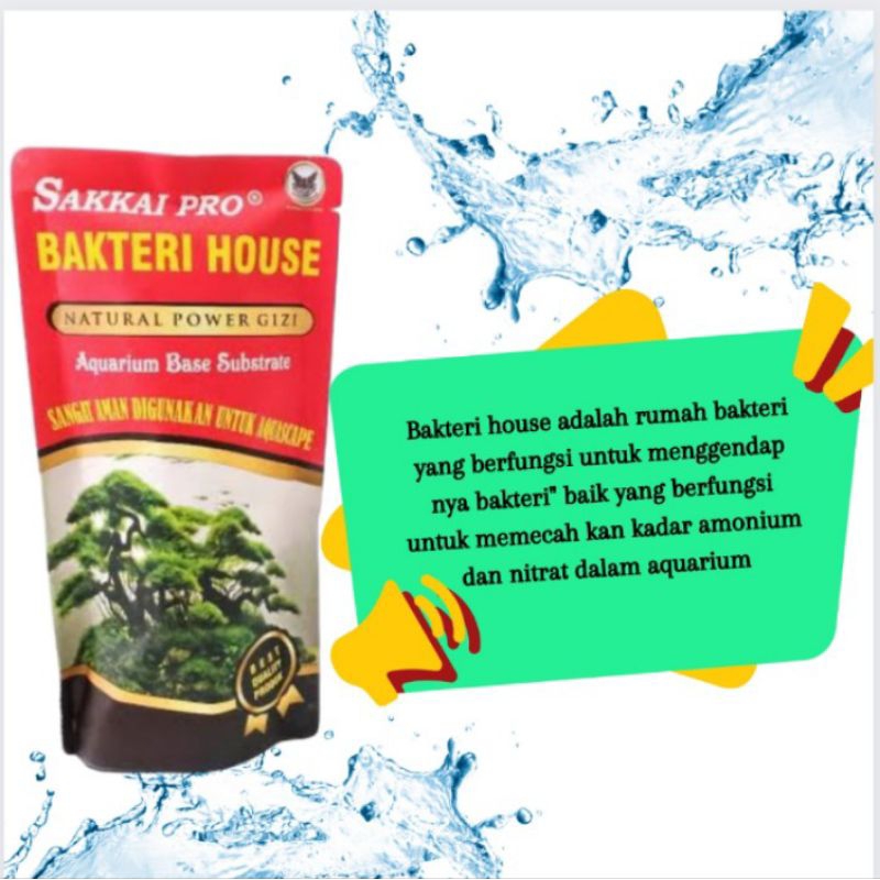 Bakteri House Red / Bakteri House Media Tanam Aquascape Merk SAKKAI PRO