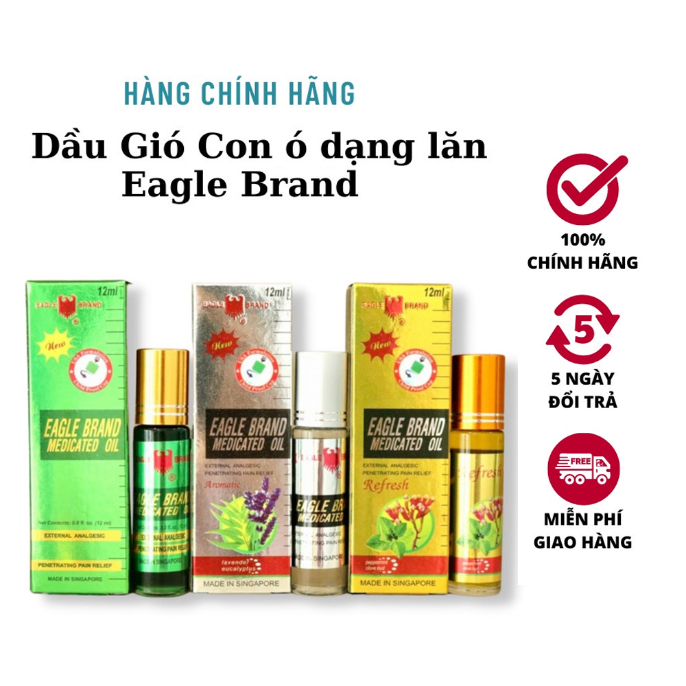 [Chính hãng] Dầu lăn Eagle Brand Mini 10ml