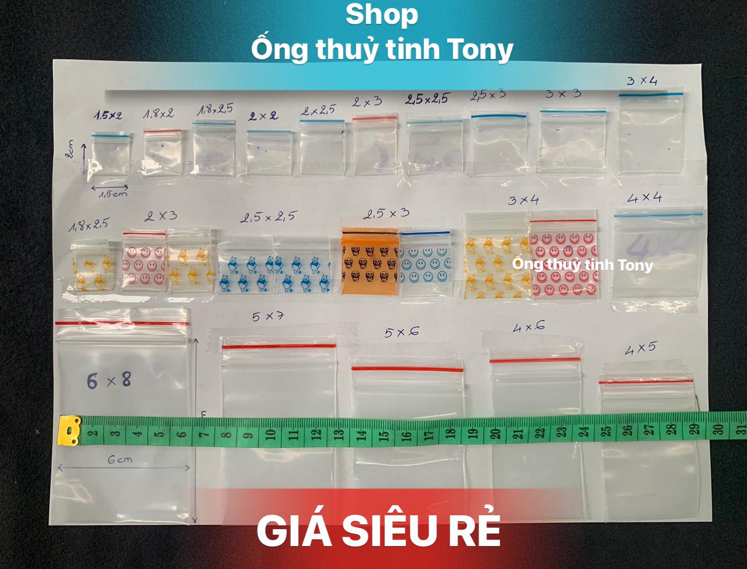 Túi Zip Nhỏ