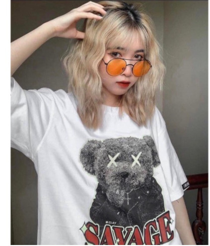 Áo phông gấu SAVAGE CHẤT COTTON SIÊU ĐẸP