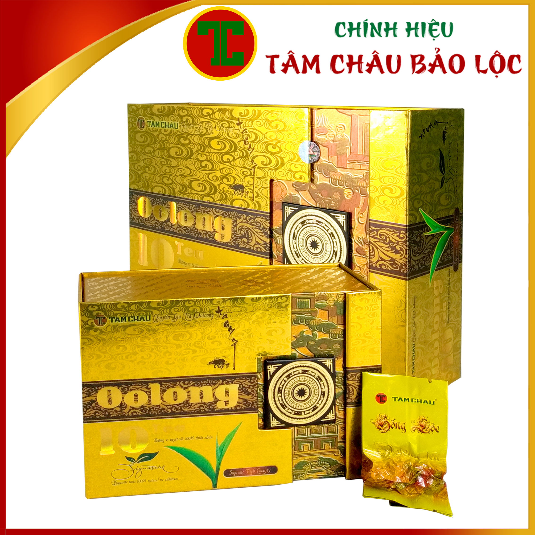 [TÂM CHÂU]  Trà Oolong 10 Tea thượng hạng 320Gr