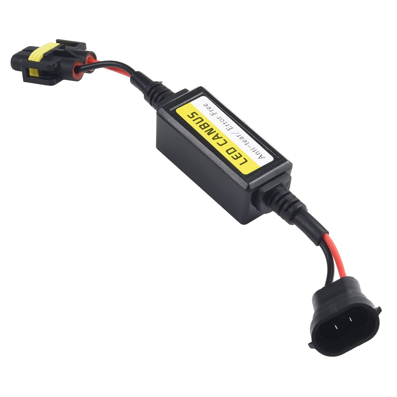 【Overauto】 2*LED H11 Headlight Canbus Error Free Anti Flicker Resistor-Canceller-Decoder