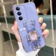 New Phone case Realme C71 C75 C75X Back cover Soft Electroplated Quicksand Hourglass Pellet KWAS Bear silicone shockproof Protector Smooth For Realme C75 C75X C71 case. 