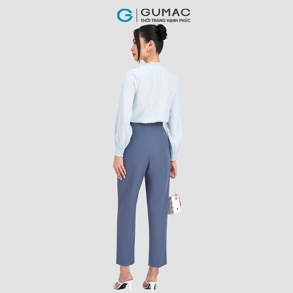 [15 - 17.6 |Voucher 8-15%] Quần tây baggy nữ lưng kiểu GUMAC QD03062