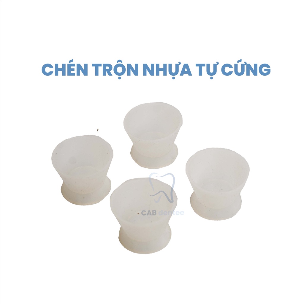 CHÉN TRỘN NHỰA TỰ CỨNG