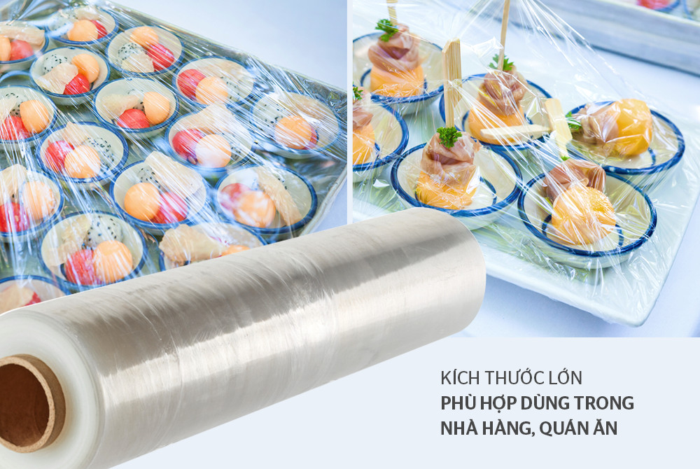 Màng bọc thực phẩm Horeca SUNHOUSE 100 MÉT