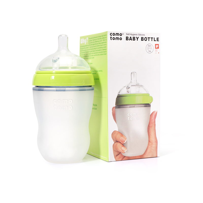 Bình sữa cho bé Comotomo chính hãng 150ml / 250ml siêu mềm