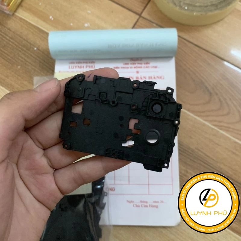 Cụm kính camera oppo A17K (ảnh thật)