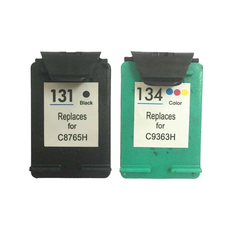 Vilaxh 131 134 compatible ink cartridge replacement for hp 131 134 officejet 100 l411a l411b l511a h470 h470b h470wf k7100 k7103