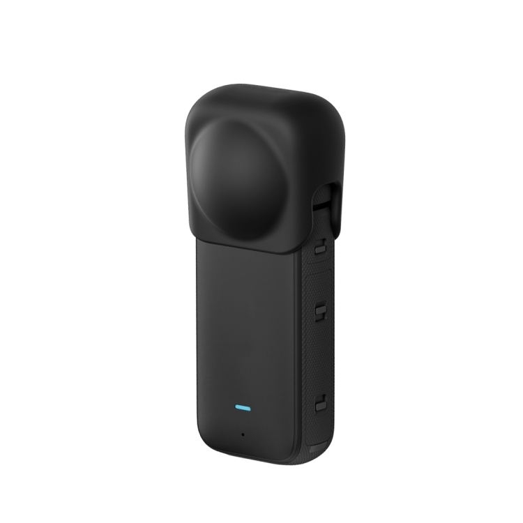 Đối với Insta360. X3 Puluz Silicone Protective Lens Cover (màu đen)