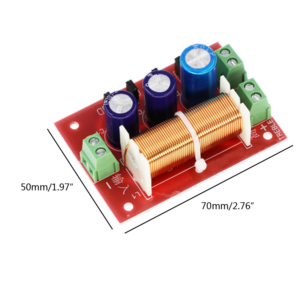 YLY-2088 400W có thể điều chỉnh toàn dải treble bass O Loa Bộ chia tần số nhà phân phối Bộ lọc chéo 2 chiều