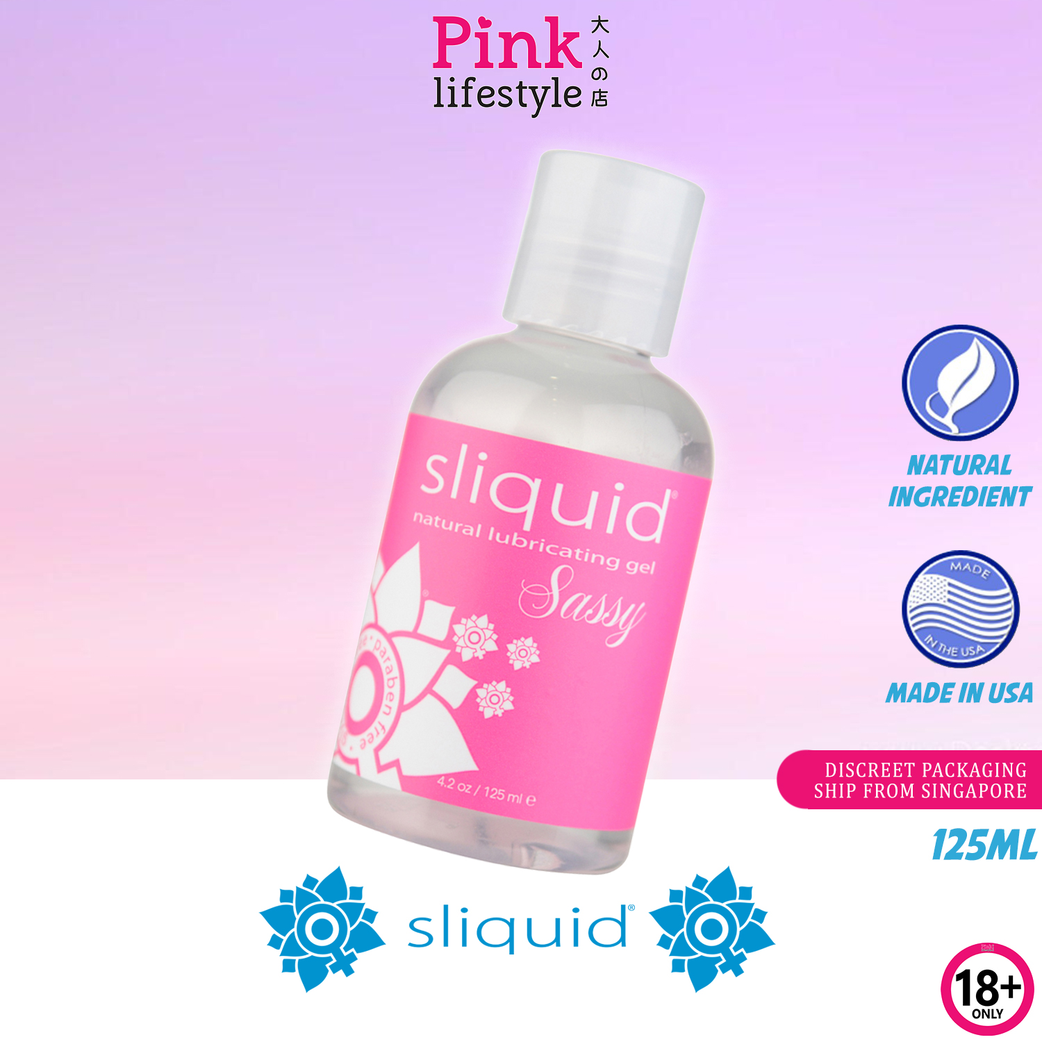 SLIQUID Sassy Booty 125ml Glycerin Free Paraben free Anal Pleasure Device  Lubricant for Women and Men | Lazada Singapore
