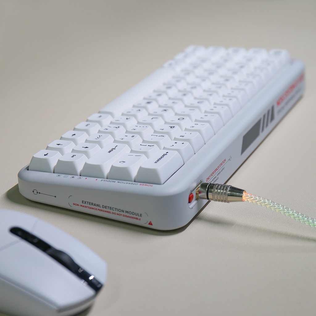 Minimalist white keycaps XDA profile Dye-Sublimation PBT  keycap 135keys