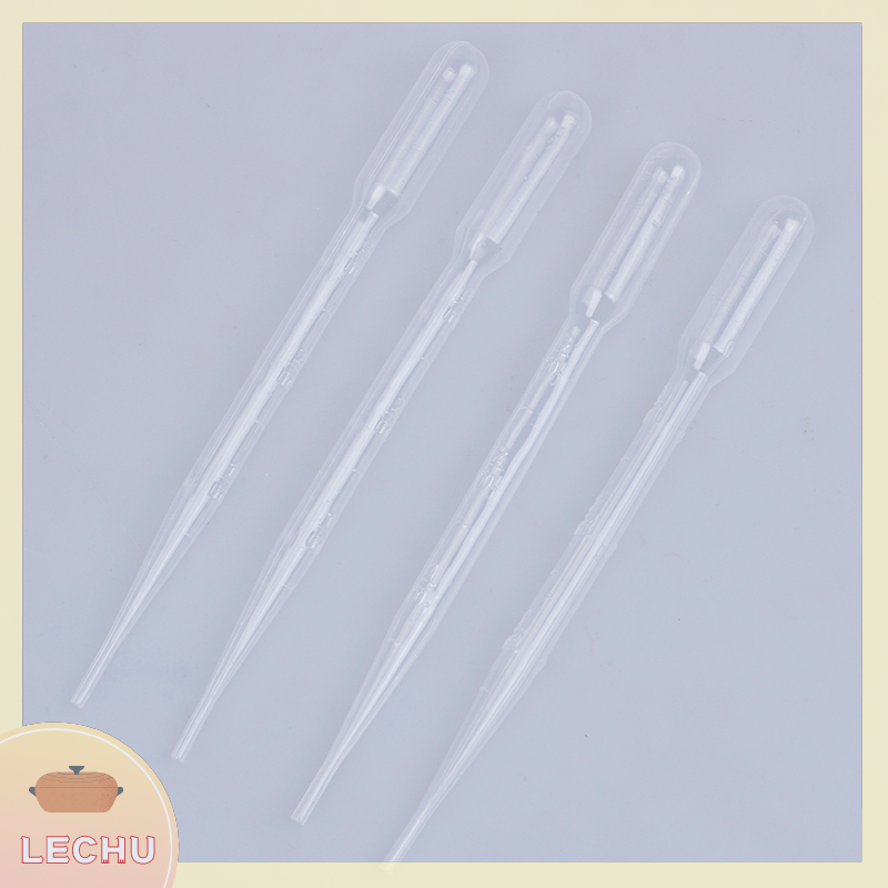 🥪 LECHU🍟 【danux】4Pcs 3ml plastic dropper for modeling paint dropper
