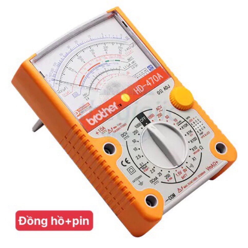 Đồng hồ đo điện vạn năng Brother HD-470A