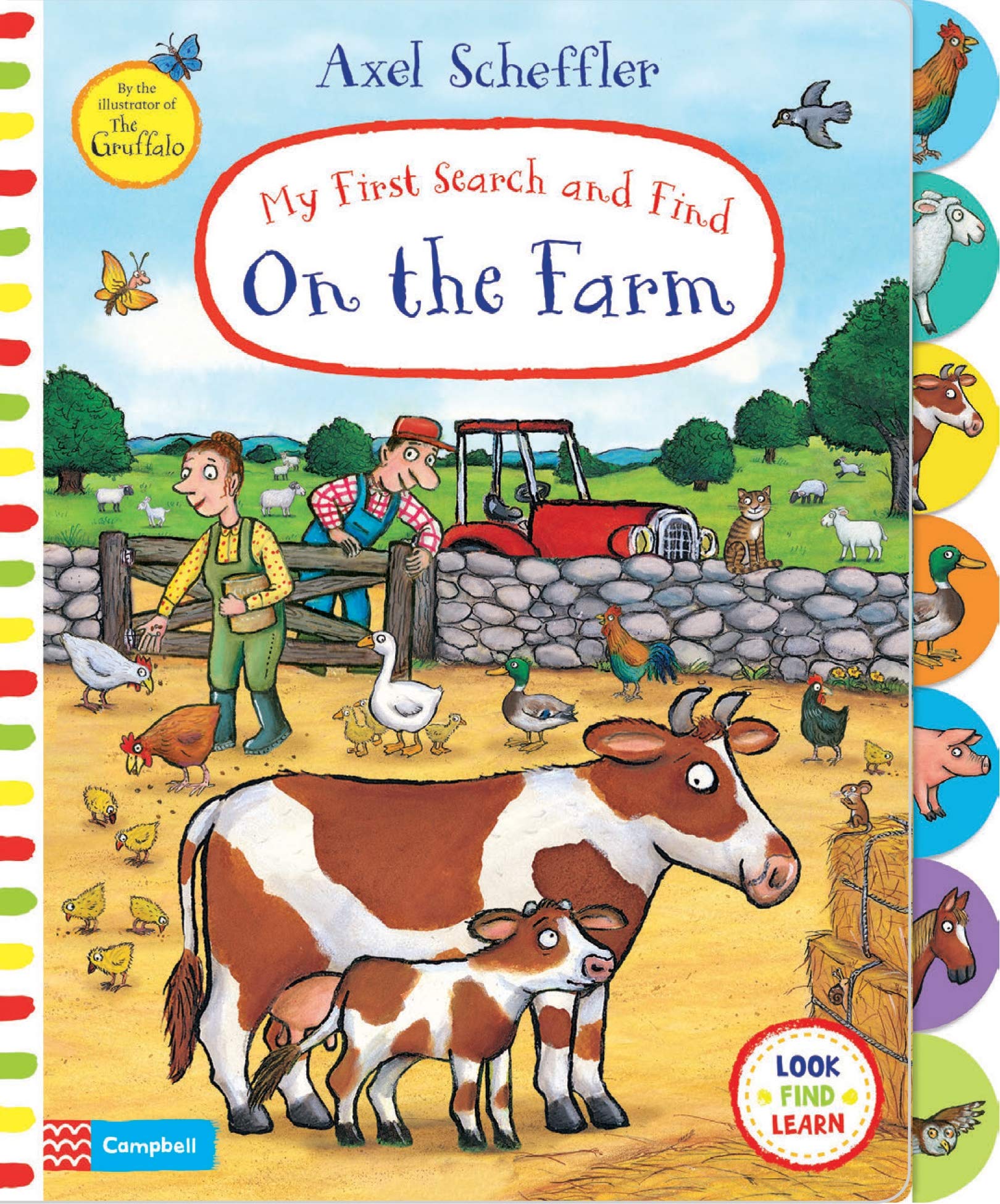 Fahasa - My First Search And Find: On The Farm (Campbell Axel Scheffler 20)