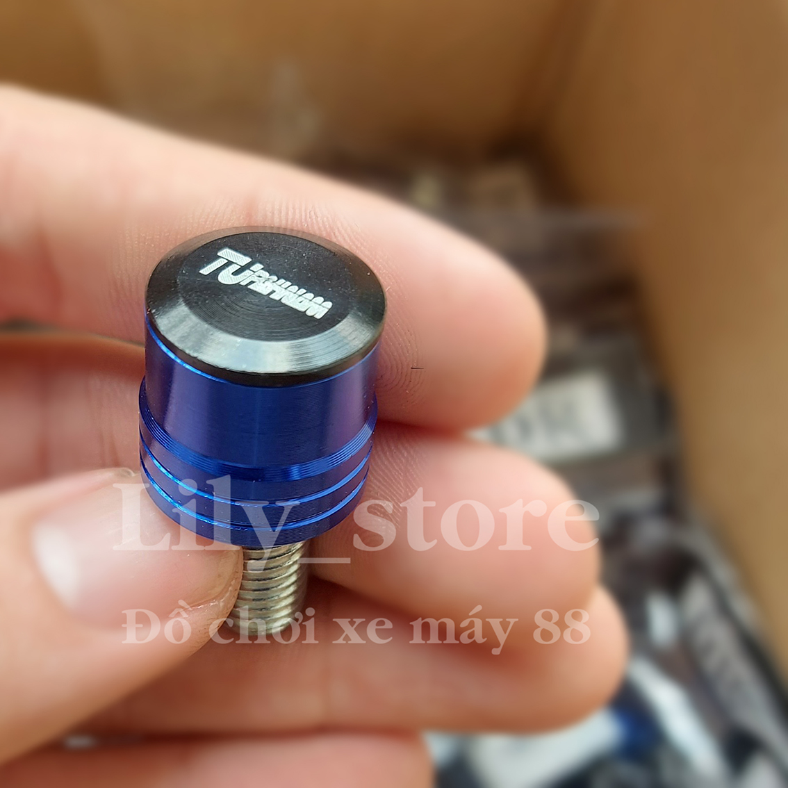 Ốc chân gương xe máy nút bịt chân gương xe