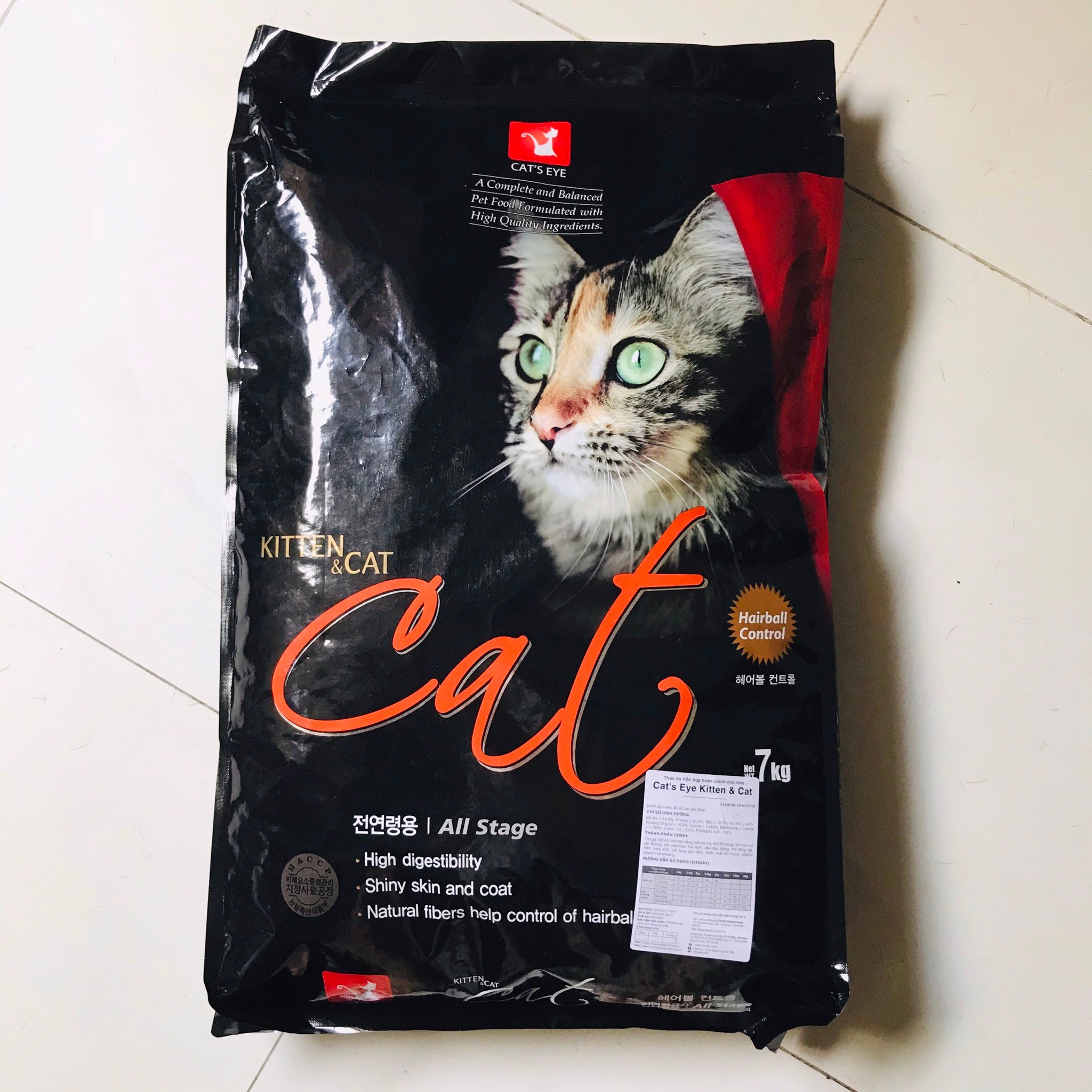 (Giá tốt) Hạt thức ăn khô Catsrang, Cateye cho mèo