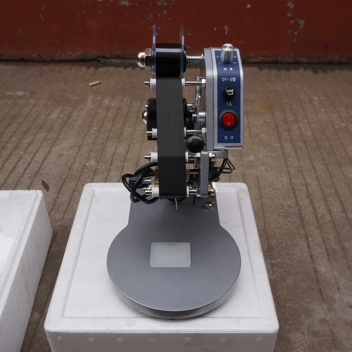 Manual Hot Foil Stamping Printer Thermal Ribbon Date Code printing Machine 220V. 