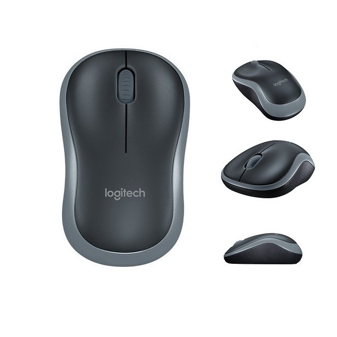 Chuột máy tính không dây Logitech B185 - USB 2.4Ghz
