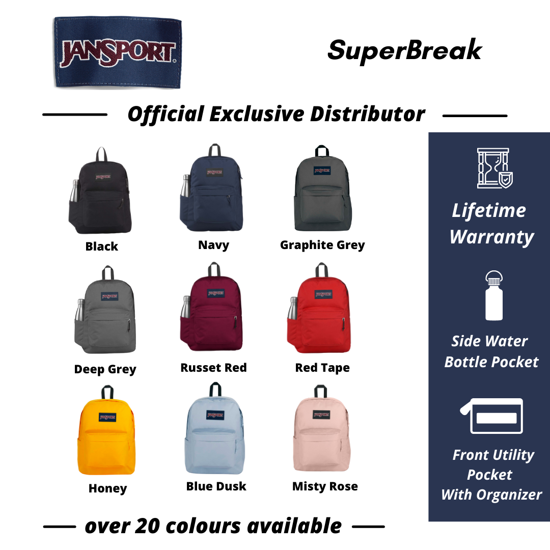 jansport superbreak backpack