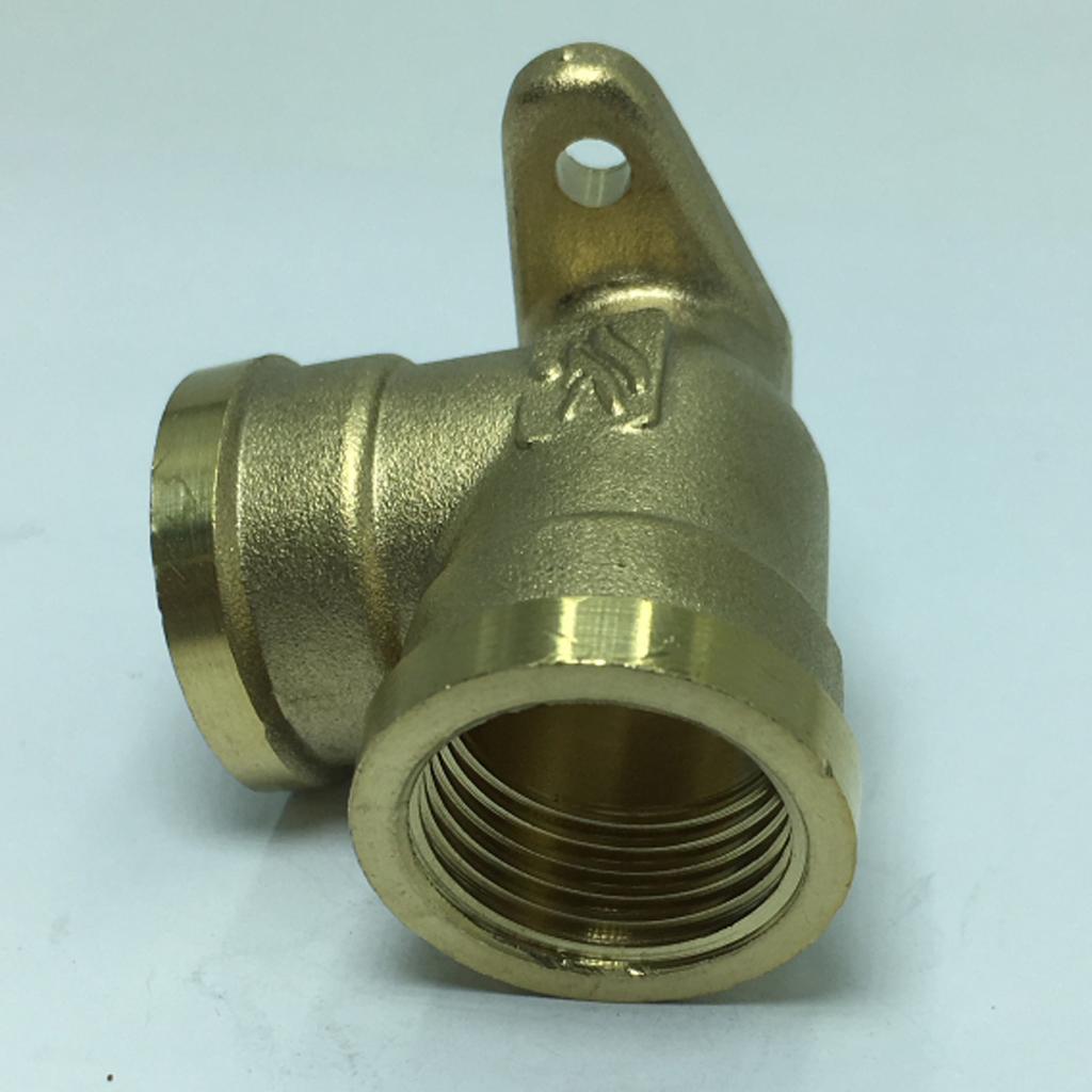 Moon Doris 1Pc 1/2" Female Elbow Brass Adapter Coupler Connector Pipe Fitting with Base