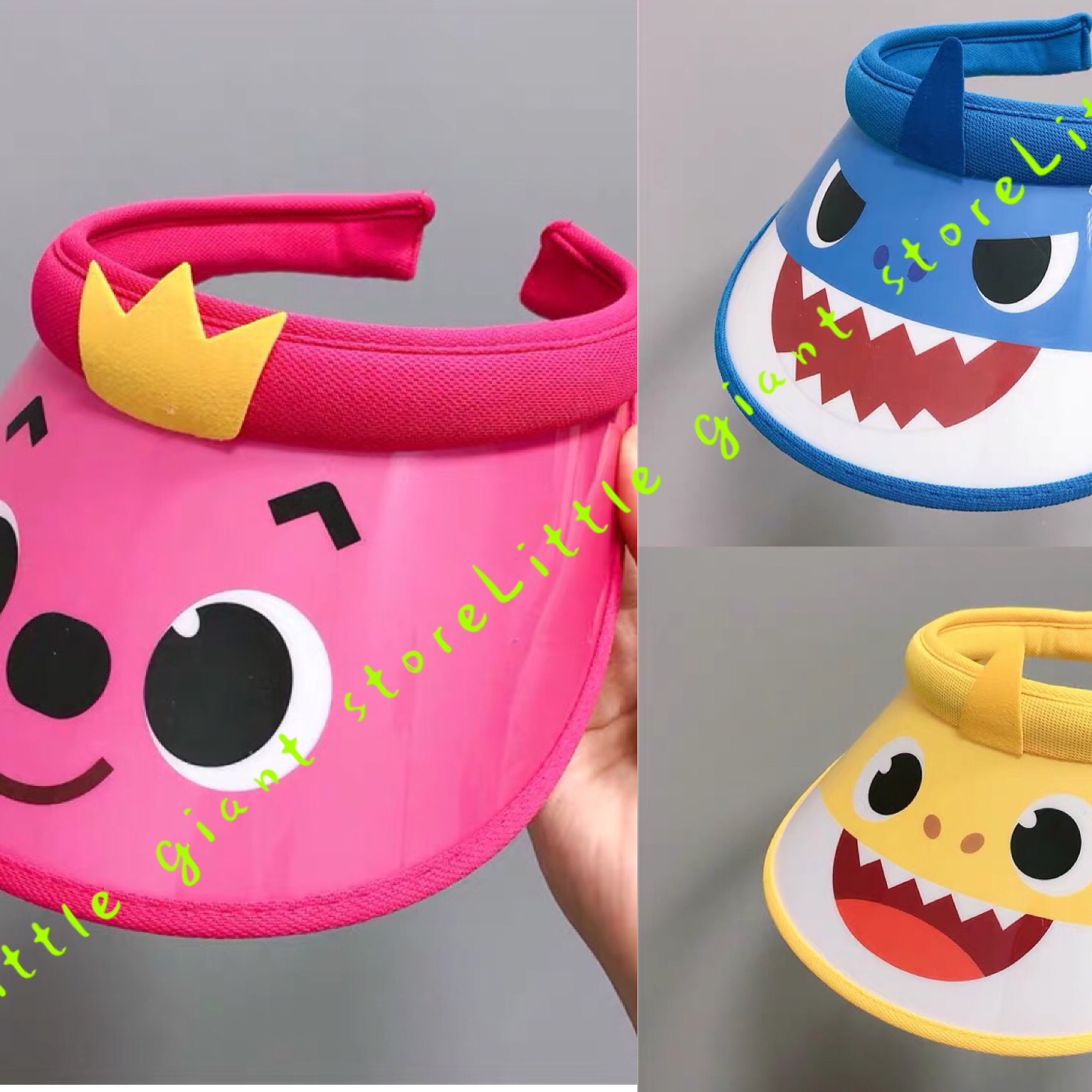 baby shark sun hat