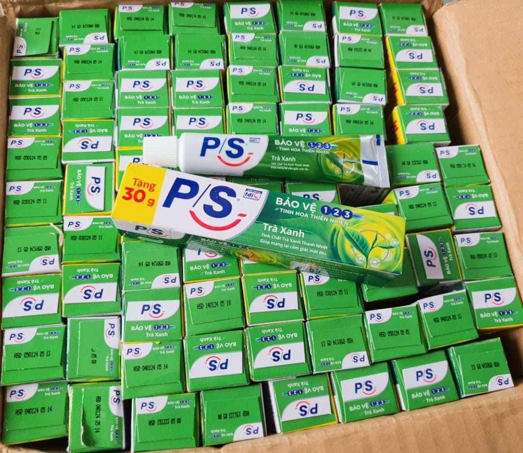 Combo 5 Tuýt Kem Đánh Răng PS 30g