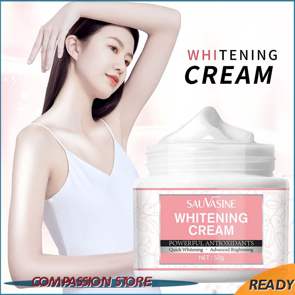 Whitening Cream,3 Days Whitening Cream Anti Aging Anti Wrinkle Dark Spot Remover Face Whitening Cream50g Skin Care
