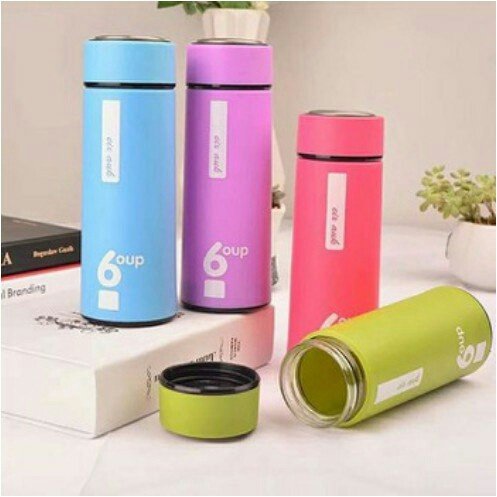 Bình nước giữ nhiệt Mini lõi thủy tinh 400ml