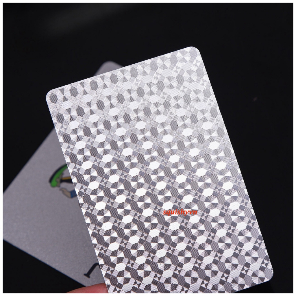 Bộ bài 100 đô mạ bạc - mạ vàng giải trí