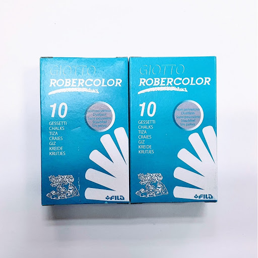 Phấn trắng không bụi Pháp GIOTTO ROBERCOLOR (10 viên/hộp)