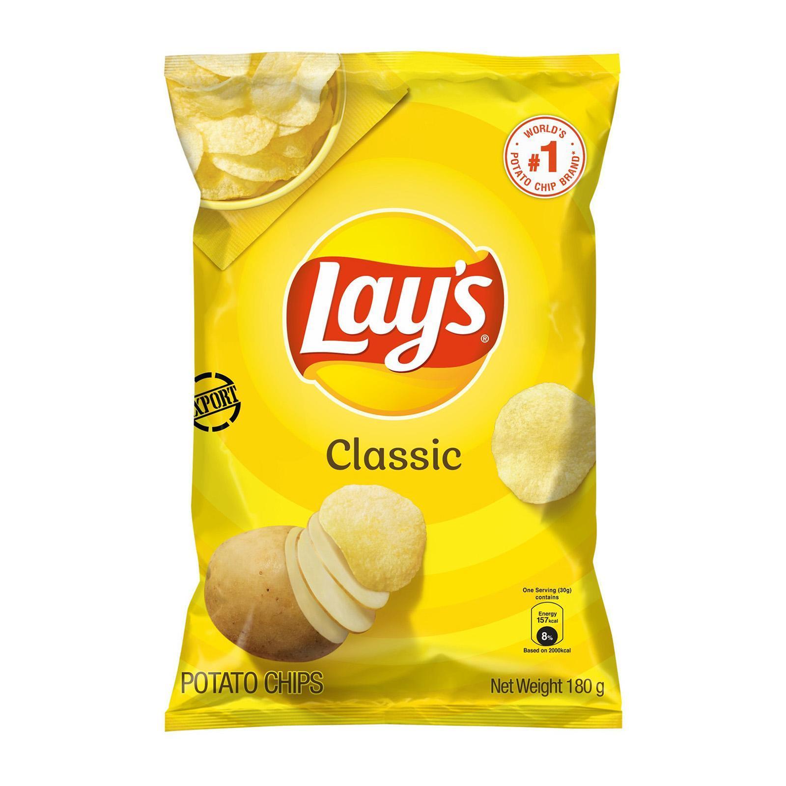 Lay's Classic Potato Chips 170G | Lazada Singapore